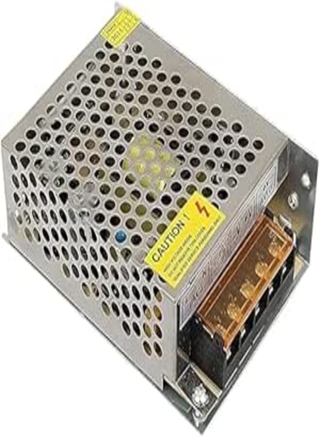 Security Camera Power Supply - 12V 5A Silver